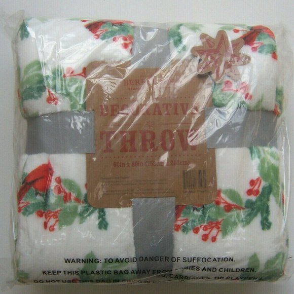 Berkshire Blanket & Home Co. Holiday Throw Blanket - Picture 1 of 6
